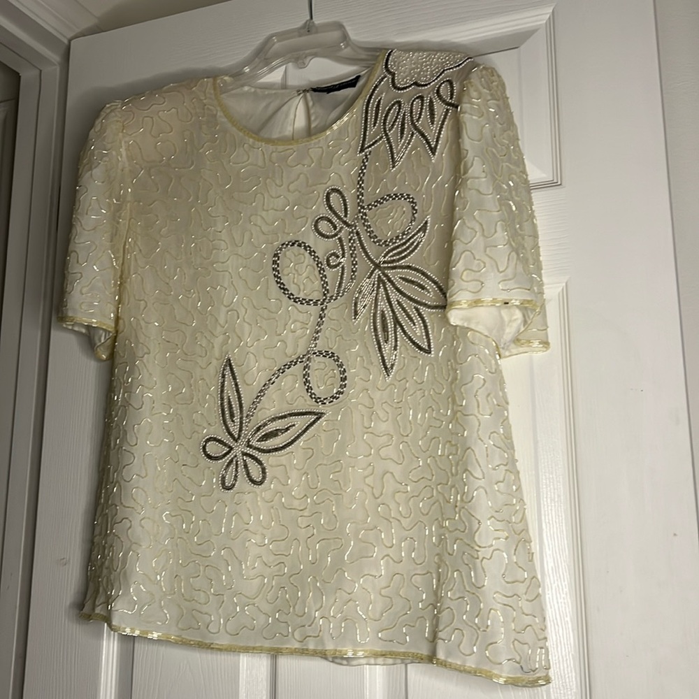 VINTAGE ROYAL FEELINGS BLOUSE